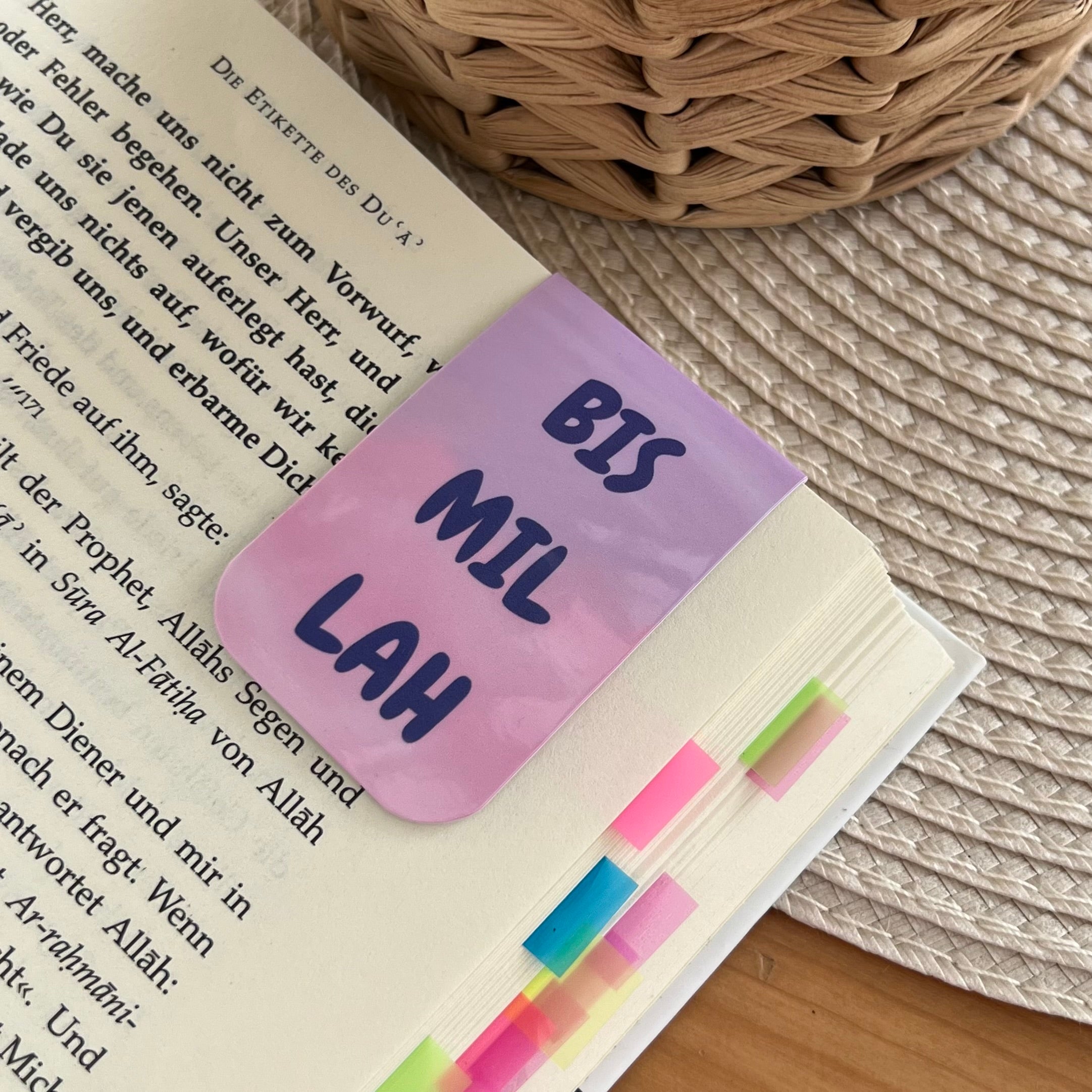 Marque-page magnétique – Lavande